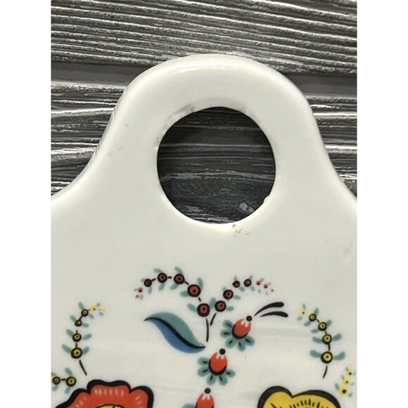 Vintage Berggren Ceramic Zester Dutch Midcentury Happiness Without Limit 1965 - Picture 2 of 7